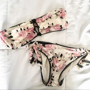 Betsey Johnson Floral Bikini